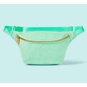 Stoney Clover Lane x Target‎ Light Green Terry Cloth Fanny Pack Sold Out NWT
